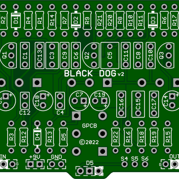 D'LAY v3 2021 - The Best PT2399 Delay PCB - GuitarPCB