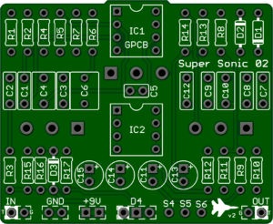 (clearance) Super Sonic 02 – Best PCB based on the Cornish SS-2