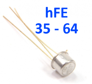 *Germanium Transistor PNP N.O.S. – hFE 35 – 64 – Low
