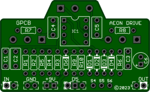 Aeon Drive – Lovepedal Eternity style PCB