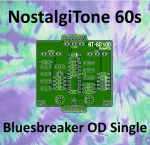 NostalgiTone 60s Bluesbreaker OD Single: Exemplory Amp Specific Tone