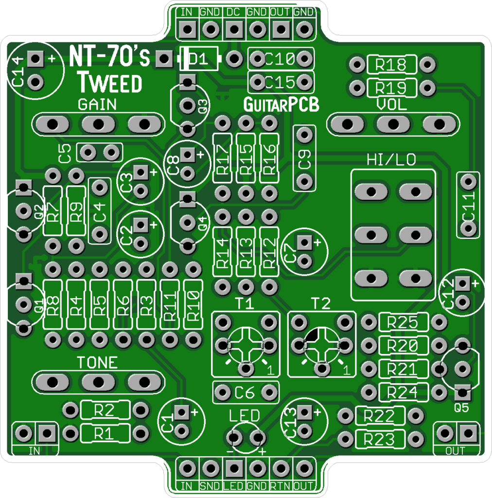 NostalgiTone 70s Tweed Single 