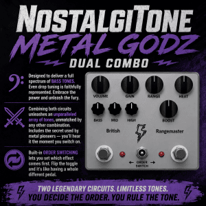 (48 Hour Special) NostalgiTone Metal Godz Dual Combo PCB SET: Powerful Classic Metal