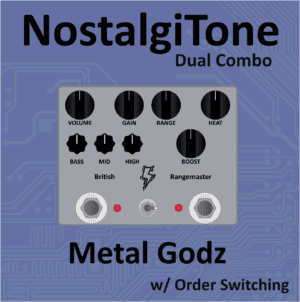 NostalgiTone Metal Godz Dual Combo PCB set: Unleash the Power of Classic Metal