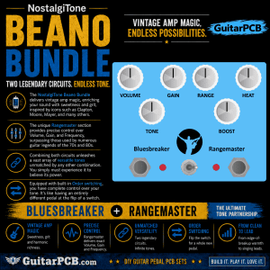 (Special) NostalgiTone Beano Bundle Dual Combo PCB SET