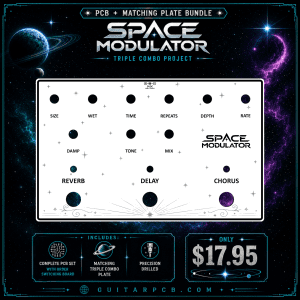 (NEW) NostalgiTone Space Modulator Triple Combo: Three Ambient Effects. One Pedal