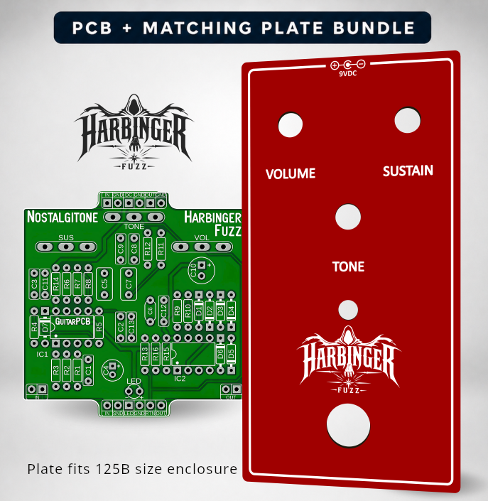 NostalgiTone Muff Harbinger Single is the Best Opamp Muff