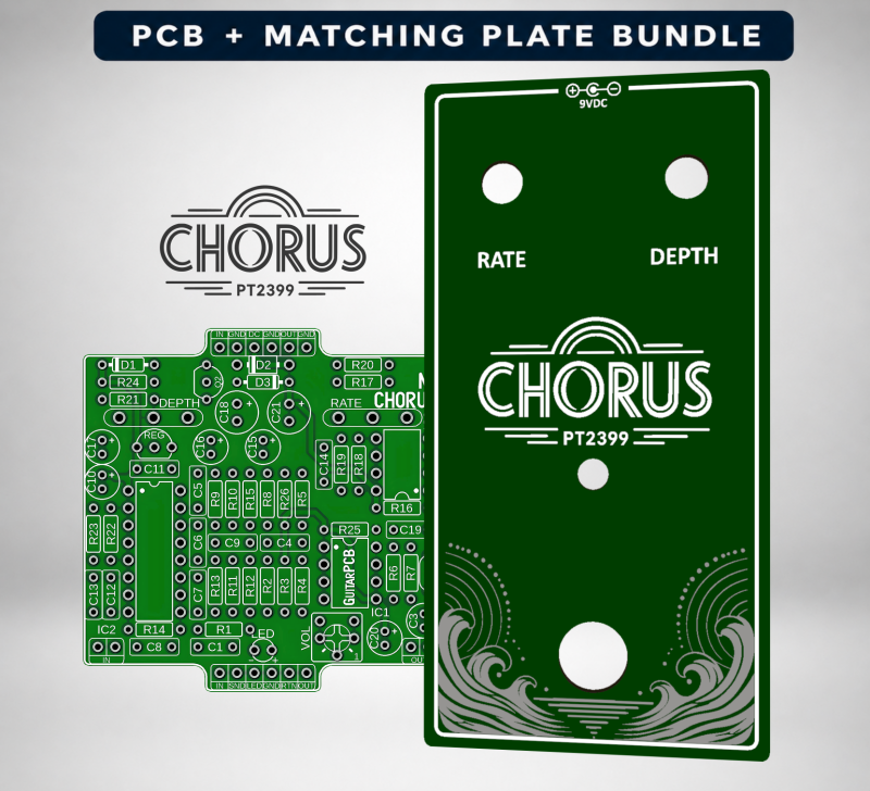 (NEW) NostalgiTone Chorus Single: PT2399-Powered Modulation Magic
