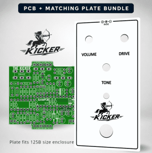 NostalgiTone The Kicker is the best Klon-style PCB.