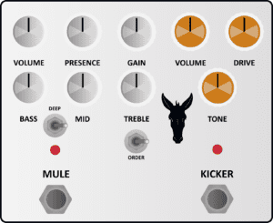 NostalgiTone Mule Kicker Pro PCB set