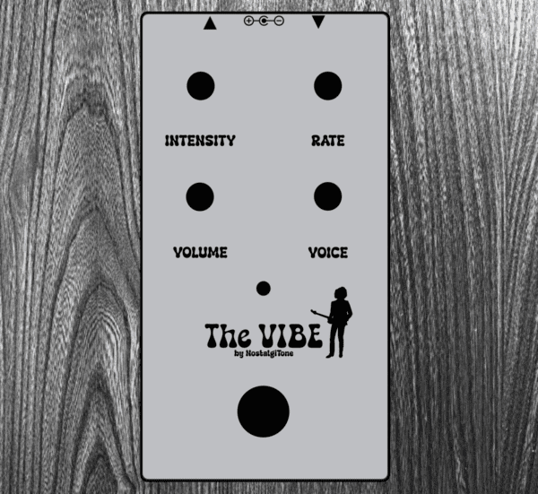 (Pre-Order) NostalgiTone The Vibe - 125B Silver Painted Enclosure Only