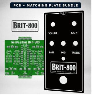 (NEW) NostalgiTone BRIT-800: The Marshall Style Amp in a Box King