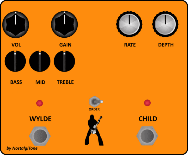 NostalgiTone Wylde Child Deluxe Dual Combo PCB Set
