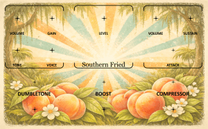Pro-Grade Aluminum Control Panel for 1590DD Southern Fried – Illustrated (Undrilled) DIY