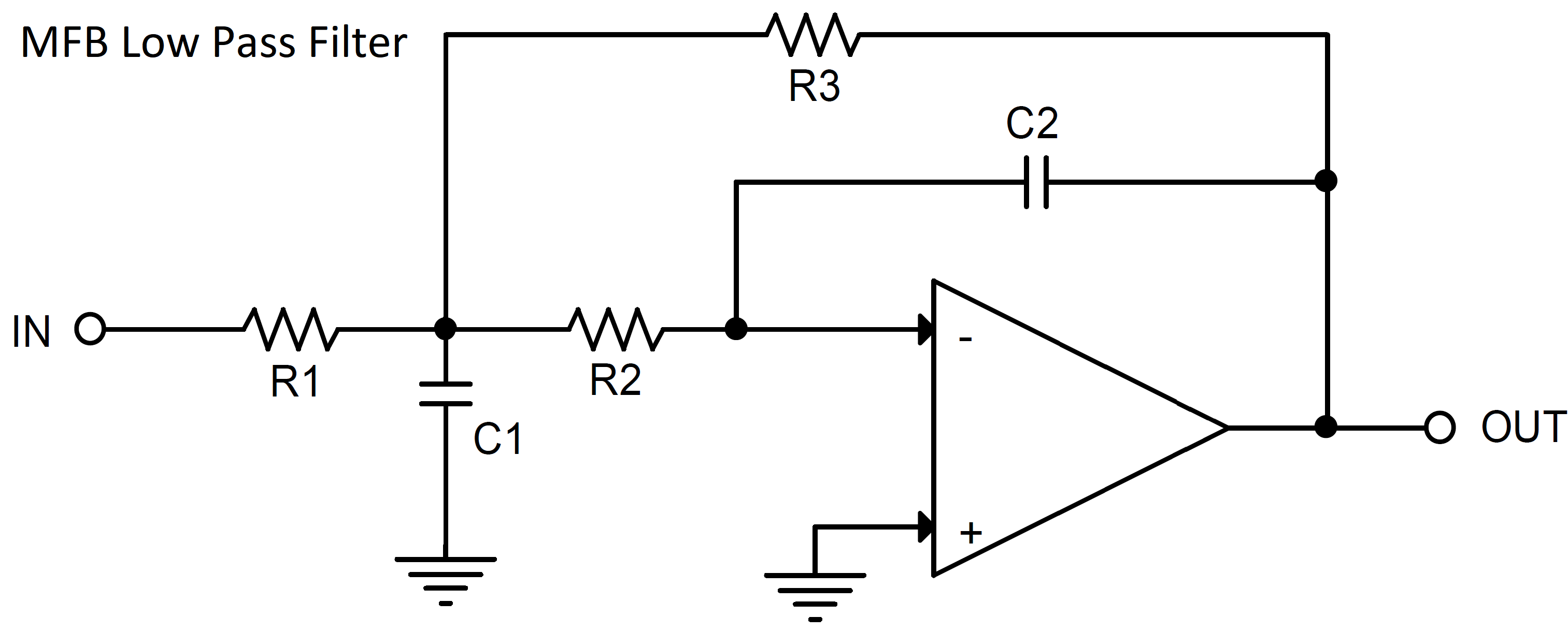 MFB Low Pass Filter