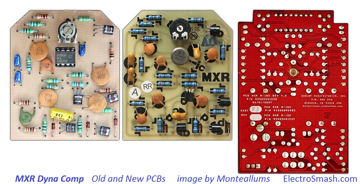 mxr dyna comp pcb