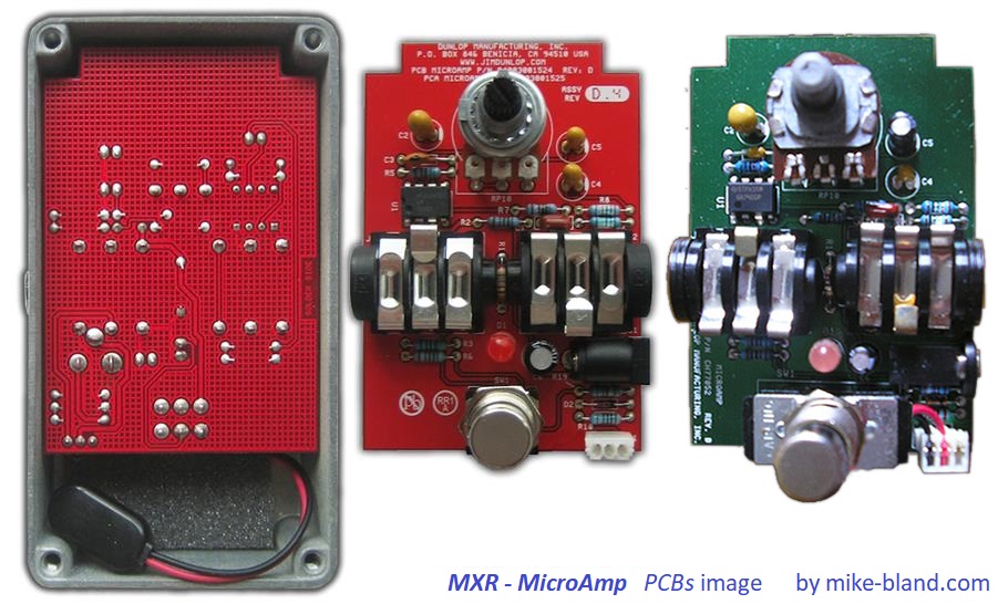 mxr micoramp pcb by mike bland