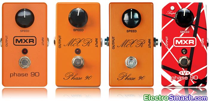 mxr phase 90 all dunlop model versions