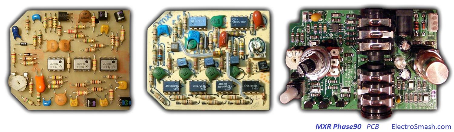 mxr phase 90 guts pcb layout