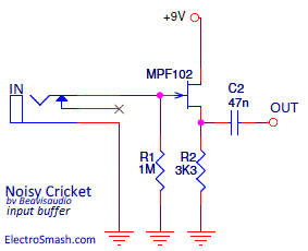 Noisy Cricket Input Buffer