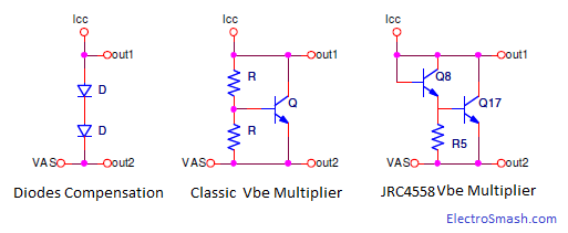 Vbe Multiplier Topologies