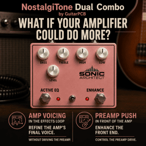 (Brand New) NostalgiTone Sonic Architect PCB Set: Dual Combo